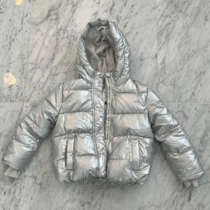 Girls silver gap winter jacket